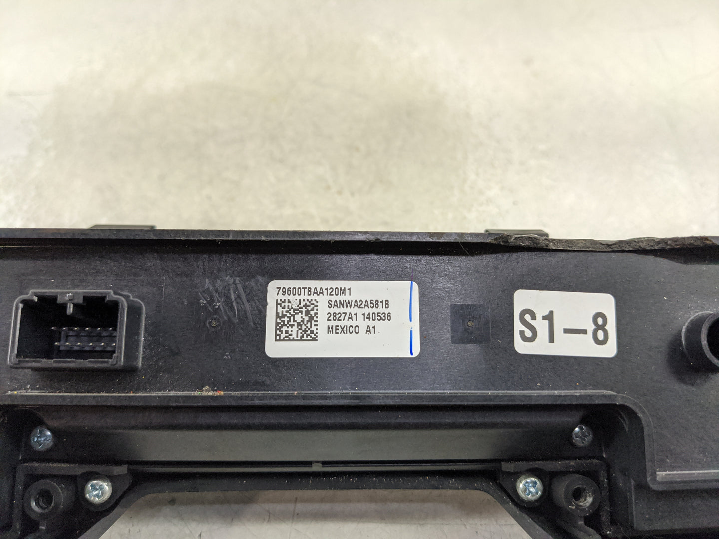 2009-2013 Toyota Corolla Climate Control Module Temperature AC/Heater Replacement P/N:79600TBAA120M1 Fits OEM Used Auto Part