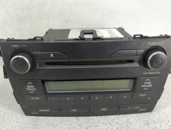 compare product 2011-2012 Toyota Corolla Radio AM FM Cd Player Receiver Replacement P/N:86120-02E60 MHA06016 Fits Fits 2011 2012 OEM Used Auto Parts