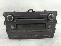 2011-2012 Toyota Corolla Radio AM FM Cd Player Receiver Replacement P/N:86120-12E90 Fits Fits 2011 2012 OEM Used Auto Parts 