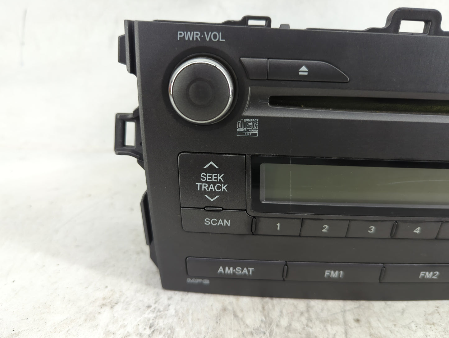 2011-2012 Toyota Corolla Radio AM FM Cd Player Receiver Replacement P/N:121334-031 121111-3840, PH700604 Fits Fits 2011 2012
