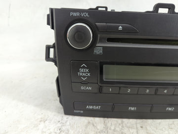 2011-2012 Toyota Corolla Radio AM FM Cd Player Receiver Replacement P/N:121334-031 121111-3840, PH700604 Fits Fits 2011 2012 OEM Used Auto Parts