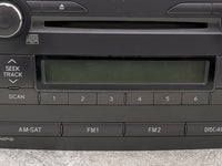2011-2012 Toyota Corolla Radio AM FM Cd Player Receiver Replacement P/N:86120-02E60 123000-34100101 Fits Fits 2011 2012 OEM 
