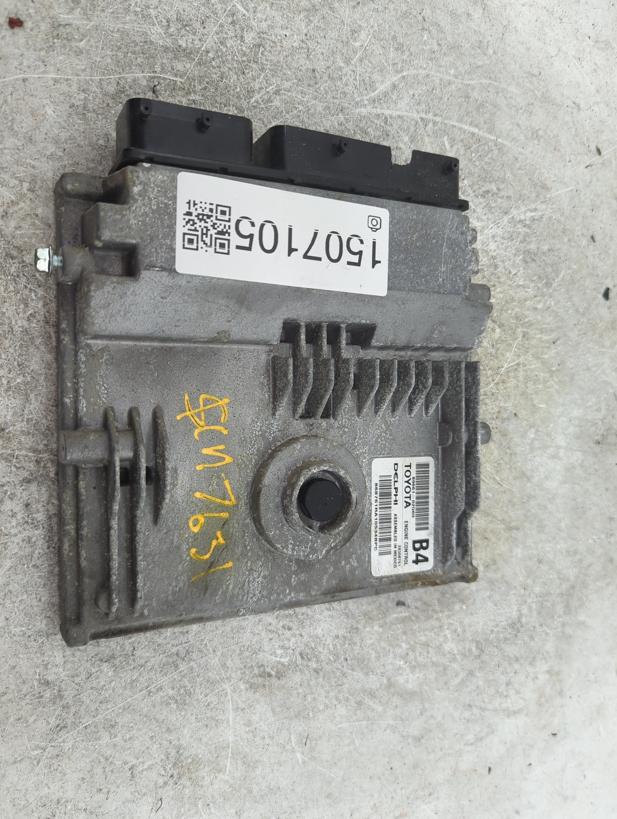2011 Toyota Corolla PCM Engine Control Computer ECU ECM PCU OEM P/N:89661-02060 868761RA10534BPC, 28308761 OEM Used Auto Par