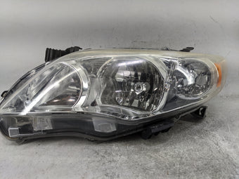 compare product 2011-2013 Toyota Corolla Driver Left Oem Head Light Headlight Lamp Black