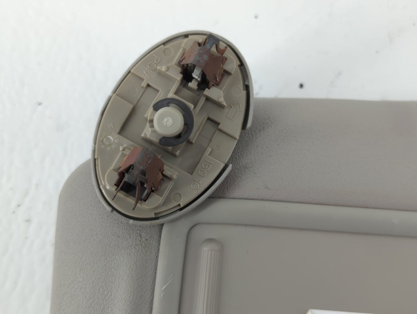 2009-2013 Toyota Corolla Sun Visor Shade Replacement Driver Left Mirror Fits Fits 2009 2010 2011 2012 2013 OEM Used Auto Par