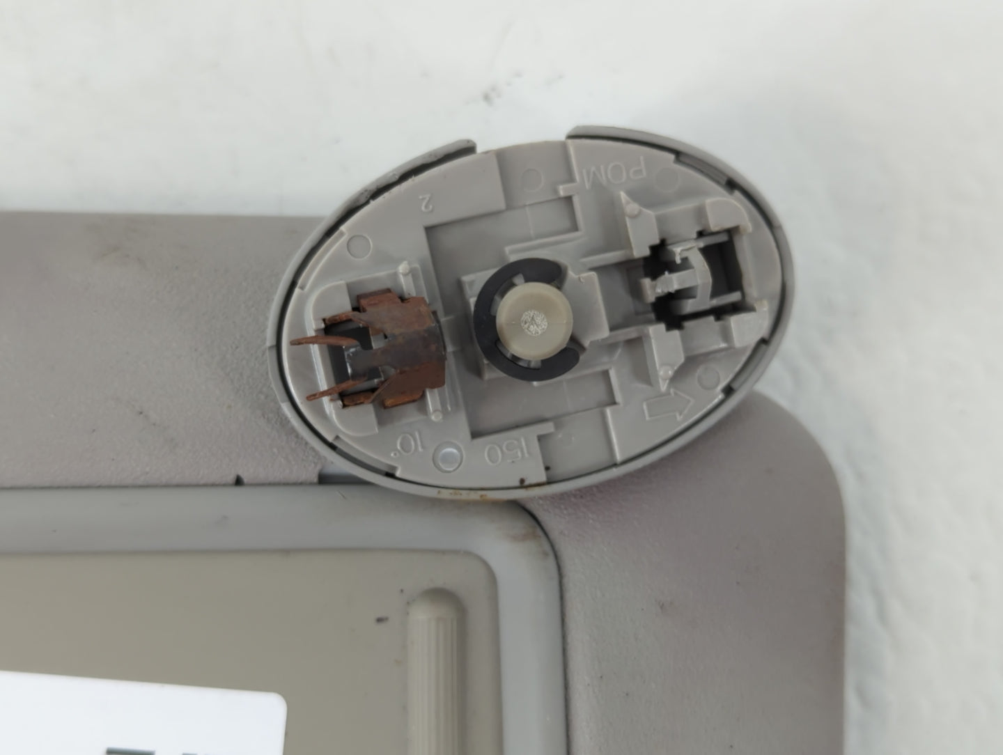 2009-2013 Toyota Corolla Sun Visor Shade Replacement Passenger Right Mirror Fits Fits 2009 2010 2011 2012 2013 OEM Used Auto