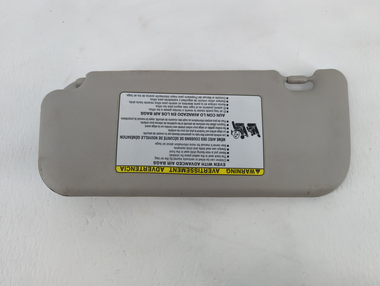 2009-2013 Toyota Corolla Sun Visor Shade Replacement Passenger Right Mirror Fits Fits 2009 2010 2011 2012 2013 OEM Used Auto