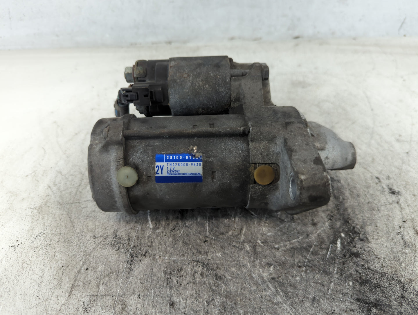 2009-2016 Toyota Corolla Car Starter Motor Solenoid OEM P/N:TN428000-9830 28100-0T050 Fits OEM Used Auto Parts - Oemusedauto