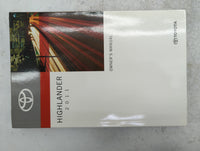 2011 Toyota Highlander Owners Manual Book Guide P/N:OM48A73U 01999-48A73 OEM Used Auto Parts - Oemusedautoparts1.com