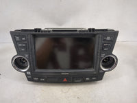 2011-2013 Toyota Highlander Radio AM FM Cd Player Receiver Replacement P/N:86120-48M70 468100-0911 Fits Fits 2011 2012 2013 