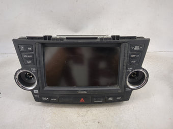 compare product 2011-2013 Toyota Highlander Radio AM FM Cd Player Receiver Replacement P/N:86120-48M70 468100-0911 Fits Fits 2011 2012 2013 OEM Used Auto Parts
