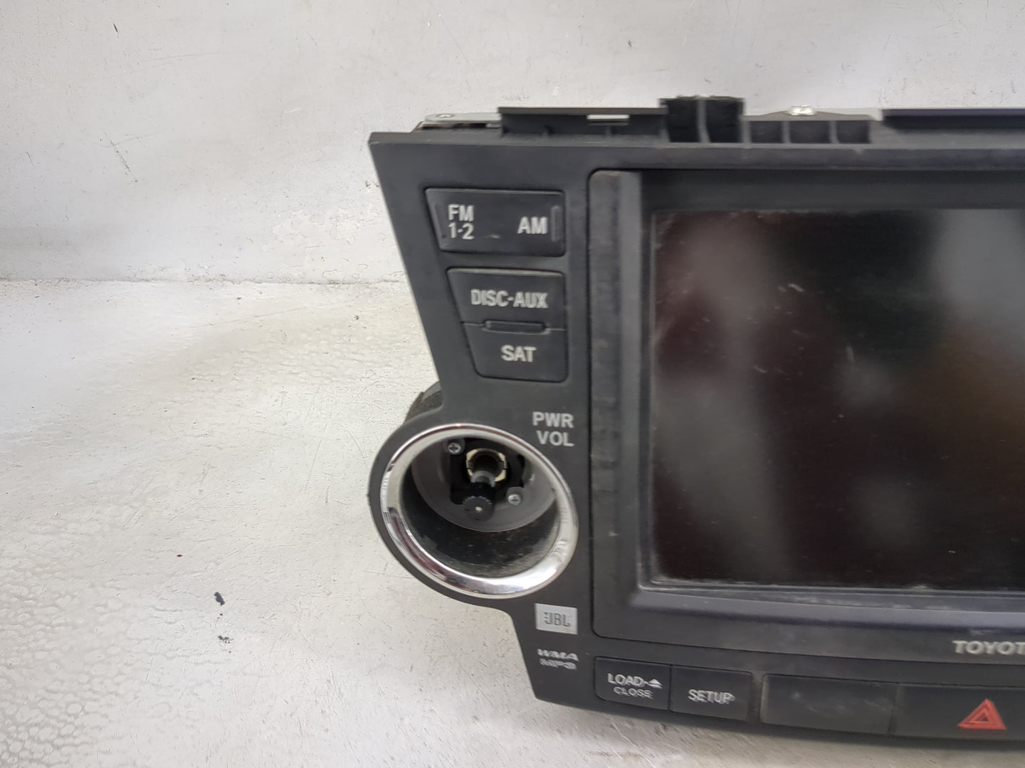 2011-2013 Toyota Highlander Radio AM FM Cd Player Receiver Replacement P/N:86120-48M70 468100-0911 Fits Fits 2011 2012 2013 