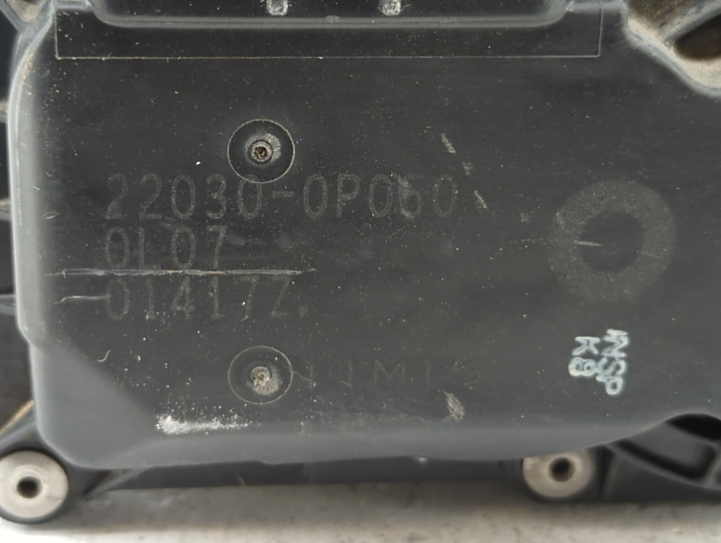 2008-2016 Toyota Highlander Throttle Body P/N:22030-0P050 22030-31030 Fits OEM Used Auto Parts - Oemusedautoparts1.com