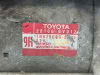 2009-2012 Toyota Highlander Car Starter Motor Solenoid OEM P/N:28100-0V012 Fits Fits 2009 2010 2011 2012 2016 2018 2019 2020