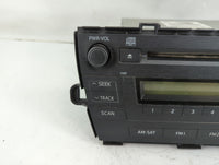 2010-2011 Toyota Prius Radio AM FM Cd Player Receiver Replacement P/N:86120-47290 Fits Fits 2010 2011 OEM Used Auto Parts - 