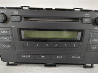 2010-2011 Toyota Prius Radio AM FM Cd Player Receiver Replacement P/N:86120-47290 Fits Fits 2010 2011 OEM Used Auto Parts - 