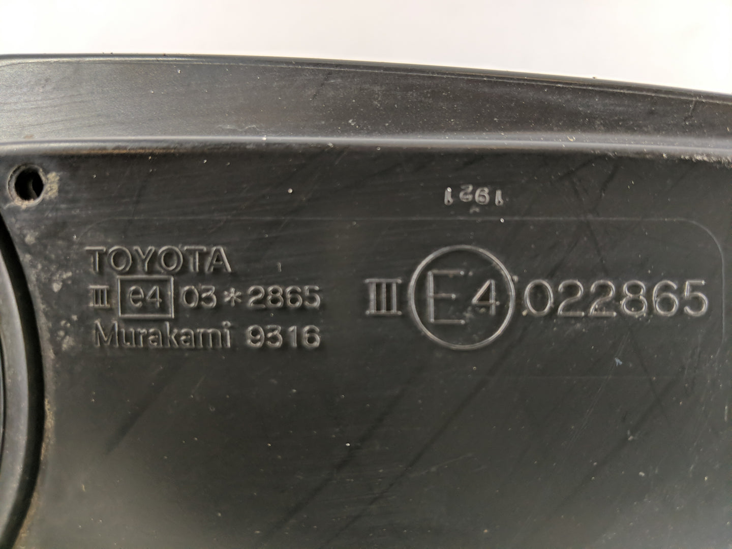 2010-2015 Toyota Prius Side Mirror Replacement Passenger Right View Door Mirror P/N:E4022865 Fits OEM Used Auto Parts - Oemu