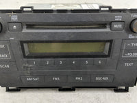 2010-2011 Toyota Prius Radio AM FM Cd Player Receiver Replacement P/N:86120-47290 Fits Fits 2010 2011 OEM Used Auto Parts - 
