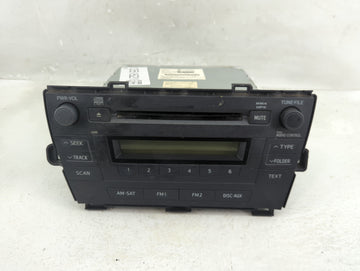 2010-2011 Toyota Prius Radio AM FM Cd Player Receiver Replacement P/N:86120-47290 Fits Fits 2010 2011 OEM Used Auto Parts - 