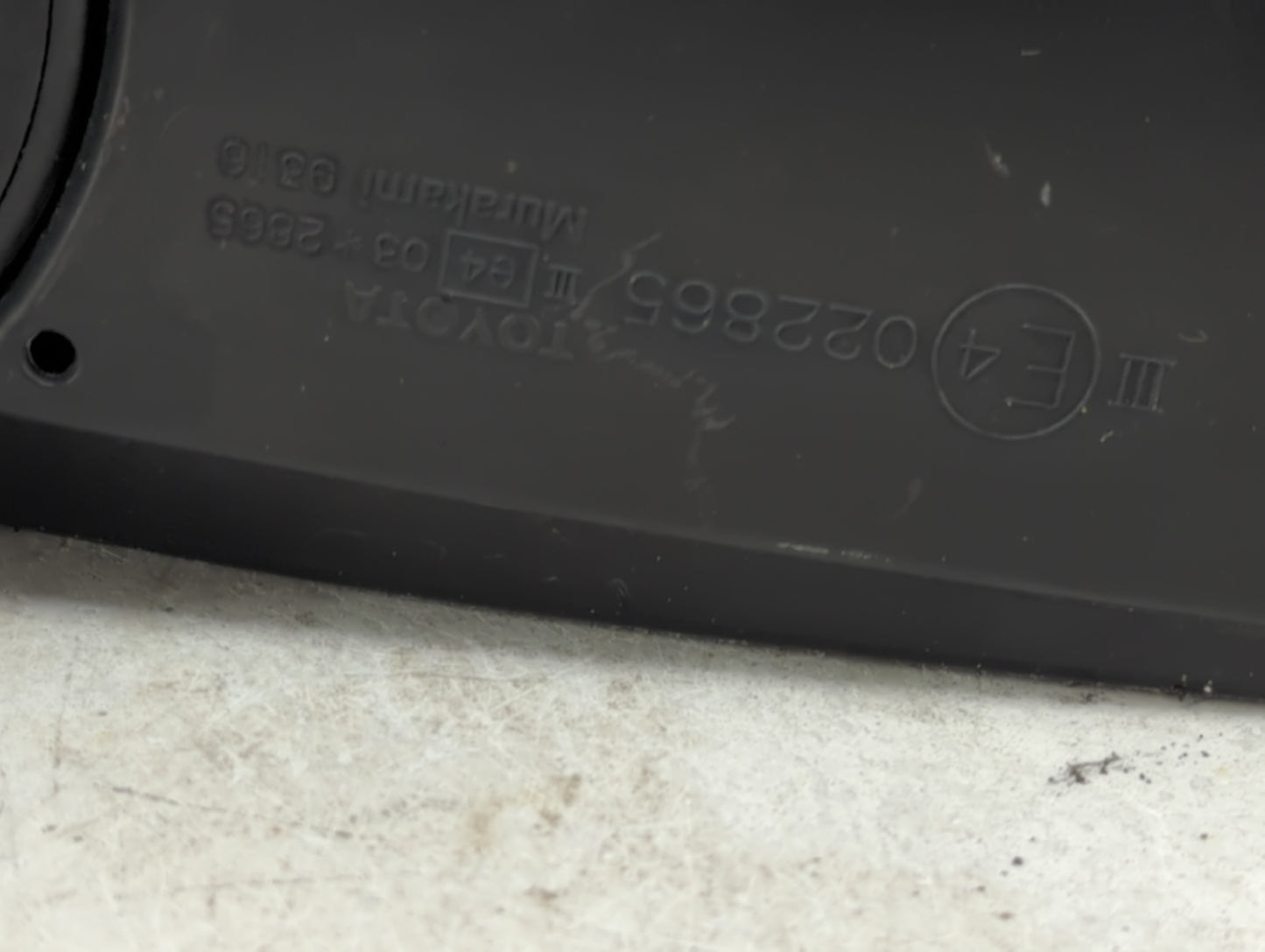 2010-2015 Toyota Prius Driver Side View Mirror - Left Door Mirror OEM Used - Oemusedautoparts1.com