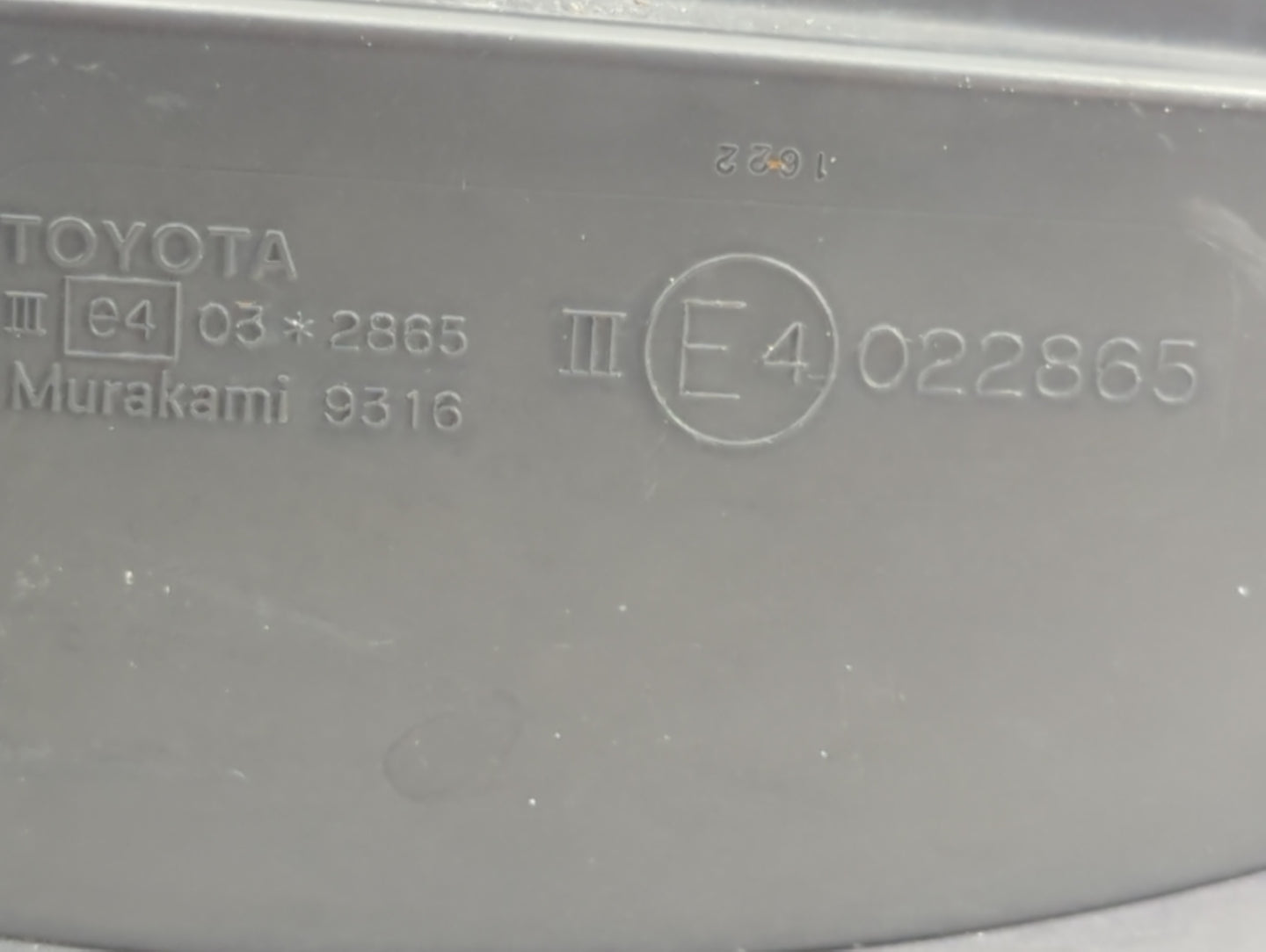 2010-2015 Toyota Prius Passenger Side View Mirror - Right Door Mirror OEM Used - Oemusedautoparts1.com