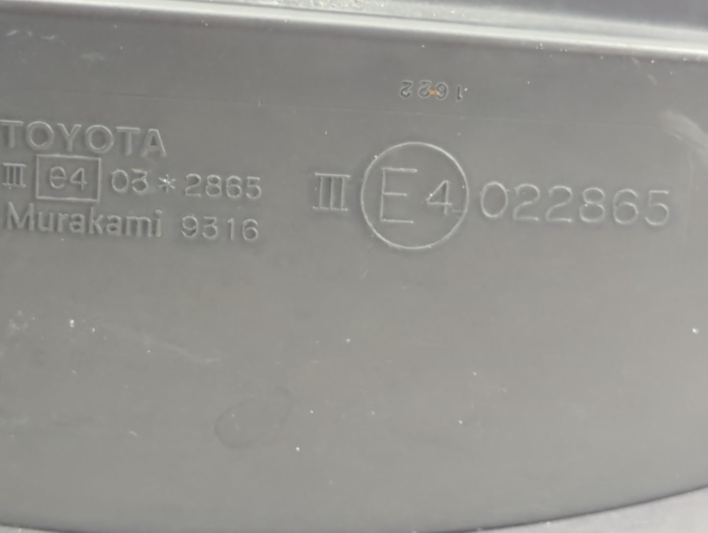 2010-2015 Toyota Prius Passenger Side View Mirror - Right Door Mirror OEM Used - Oemusedautoparts1.com