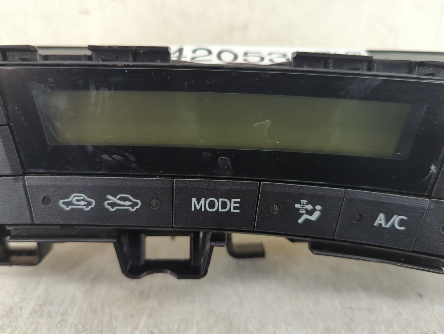 2010-2011 Toyota Prius Climate Control Module Temperature AC/Heater Replacement Fits Fits 2010 2011 OEM Used Auto Parts - Oe