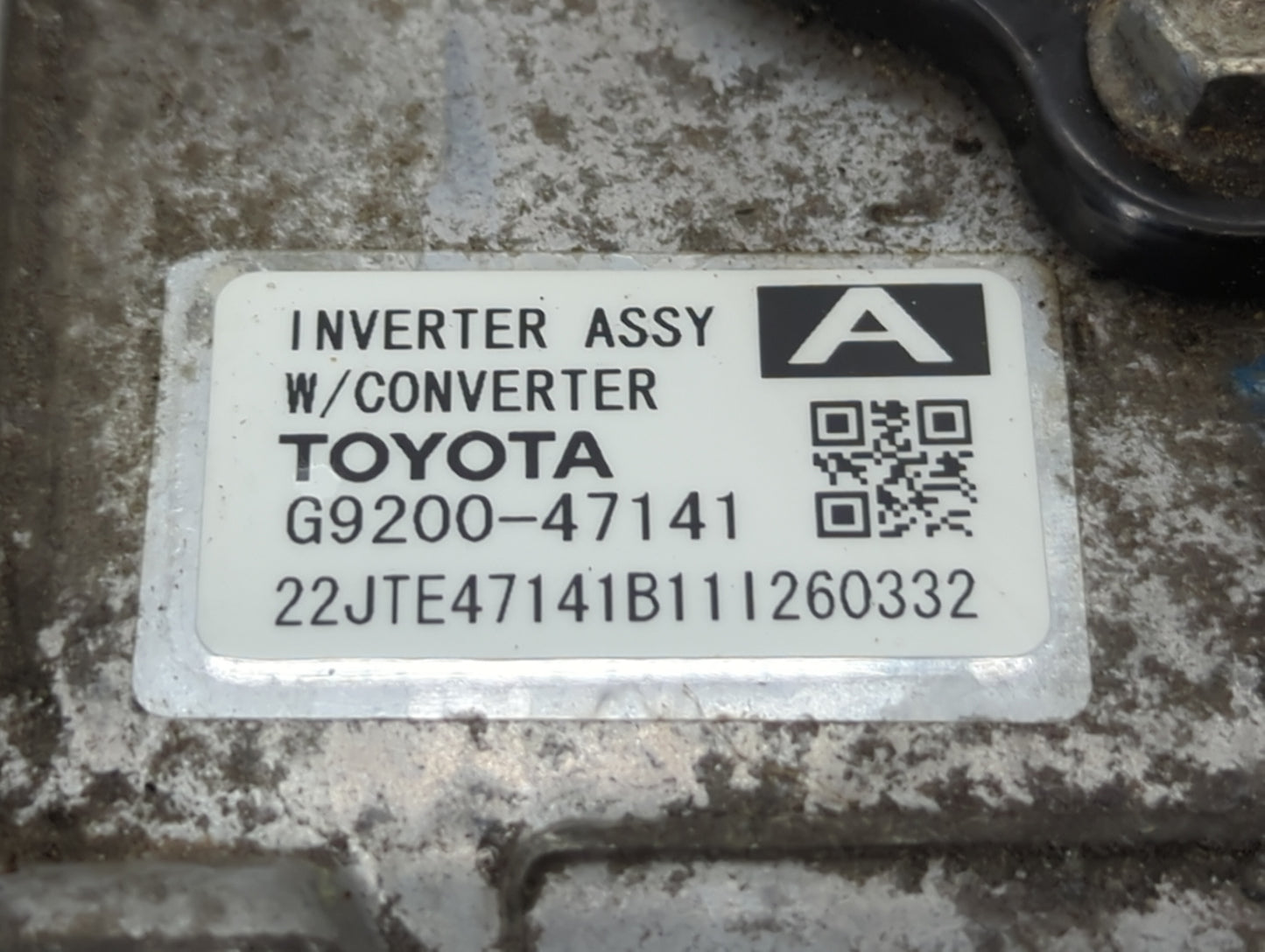 2010-2011 Toyota Prius Hybrid DC Synergy Drive Power Inverter P/N:G9200-47141 Fits Fits 2010 2011 OEM Used Auto Parts - Oemu