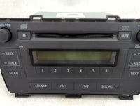 2010-2011 Toyota Prius Radio AM FM Cd Player Receiver Replacement P/N:86120-47290 CQ-JS0960AJ Fits Fits 2010 2011 OEM Used A