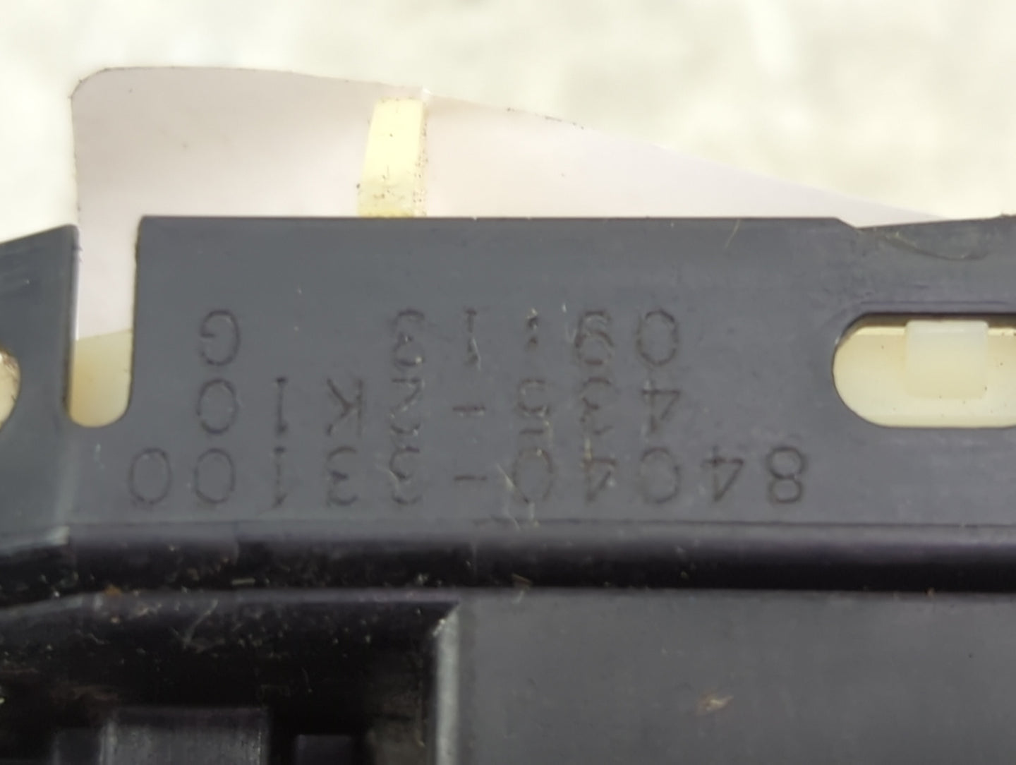2010-2014 Toyota Prius Master Power Window Switch Replacement Driver Side Left P/N:84040-33100 Fits OEM Used Auto Parts - Oe