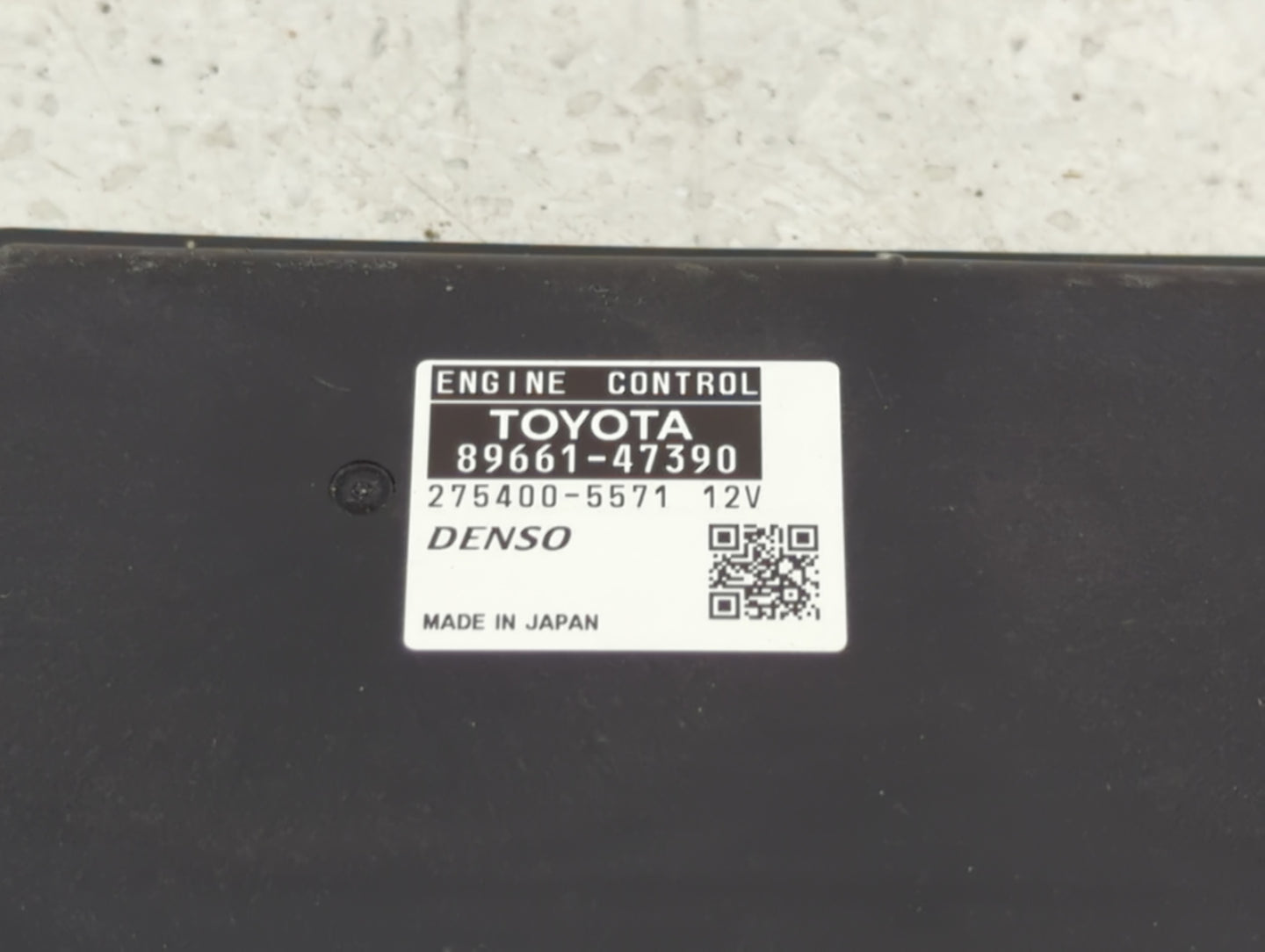 2011 Toyota Prius PCM Engine Control Computer ECU ECM PCU OEM P/N:89661-47390 275400-5571 Fits OEM Used Auto Parts - Oemused