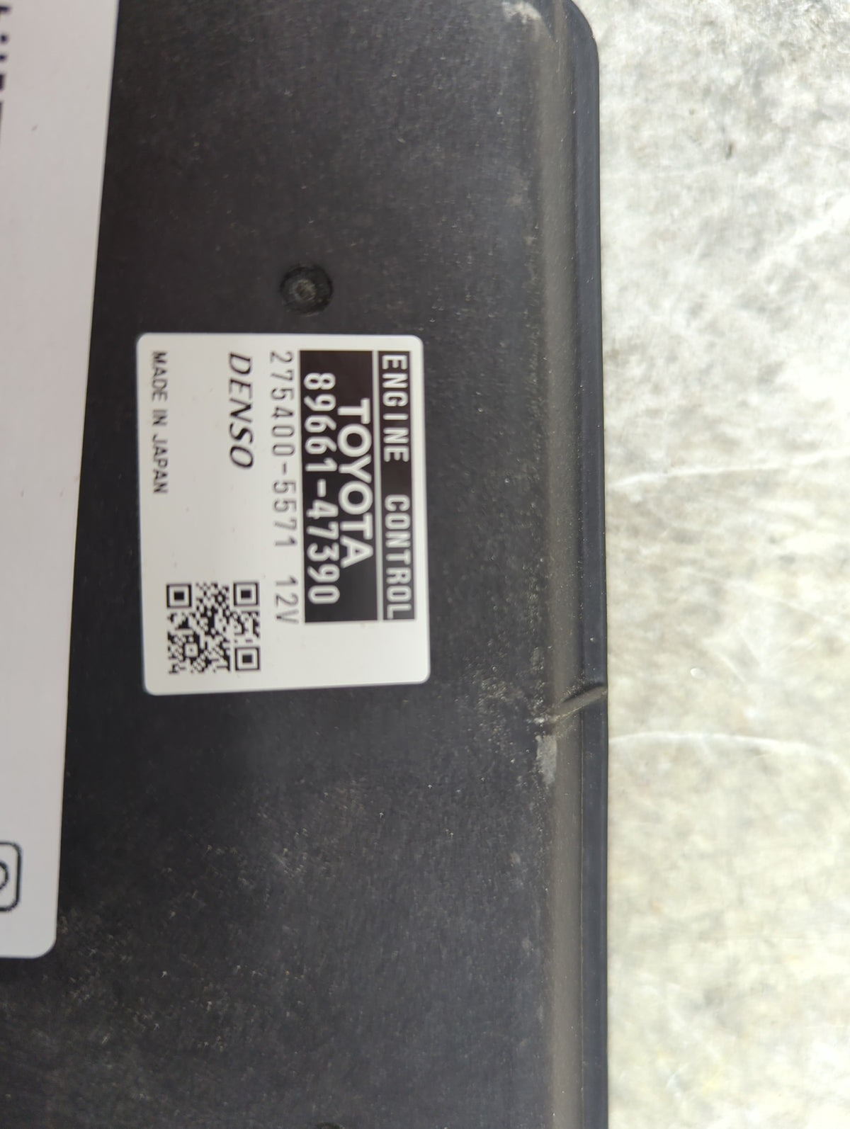 2011 Toyota Prius PCM Engine Control Computer ECU ECM PCU OEM P/N:89661-47390 275400-5571 Fits OEM Used Auto Parts - Oemused