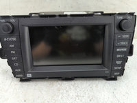 2010-2011 Toyota Prius Radio AM FM Cd Player Receiver Replacement P/N:86120-47390 468100-0587 Fits Fits 2010 2011 OEM Used A