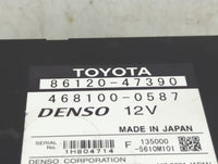 2010-2011 Toyota Prius Radio AM FM Cd Player Receiver Replacement P/N:86120-47390 468100-0587 Fits Fits 2010 2011 OEM Used A