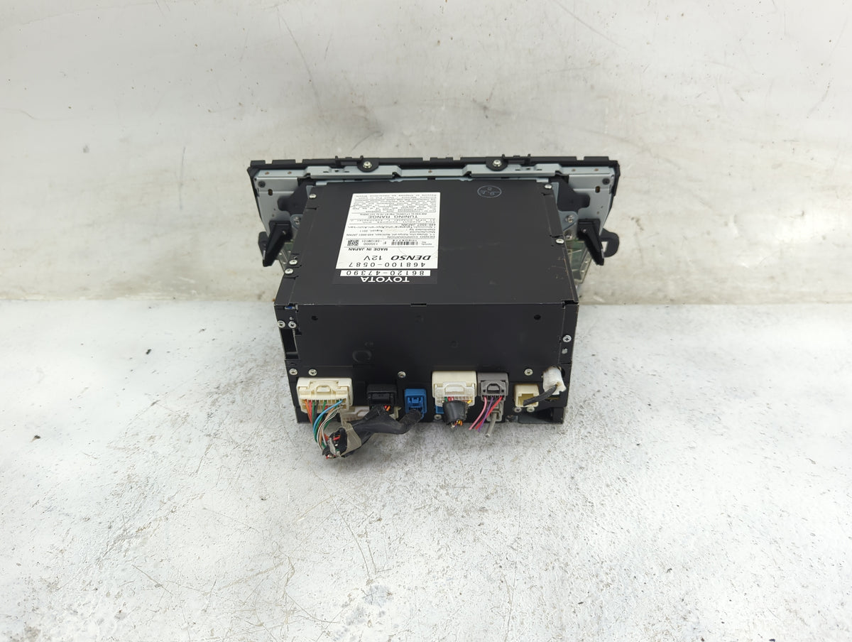 2010-2011 Toyota Prius Radio AM FM Cd Player Receiver Replacement P/N:86120-47390 468100-0587 Fits Fits 2010 2011 OEM Used A