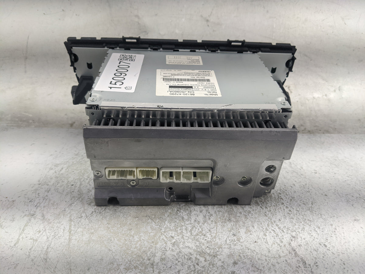 2010-2011 Toyota Prius Radio AM FM Cd Player Receiver Replacement P/N:86120-47290 CQ-JS0960AJ Fits Fits 2010 2011 OEM Used A