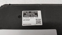 2011 Toyota Prius PCM Engine Control Computer ECU ECM PCU OEM P/N:89661-47390 89681-47211 Fits OEM Used Auto Parts - Oemused