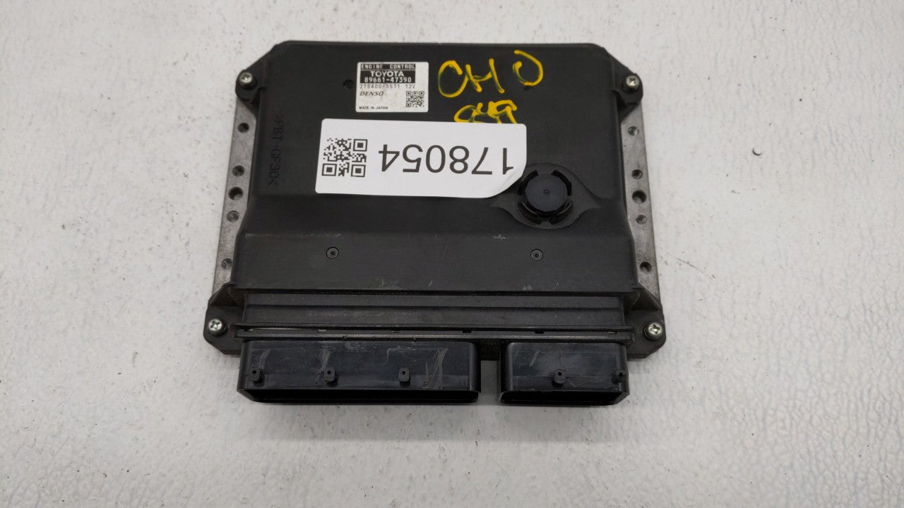 2011 Toyota Prius PCM Engine Control Computer ECU ECM PCU OEM P/N:89661-47390 89681-47211 Fits OEM Used Auto Parts - Oemused