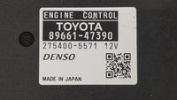 2011 Toyota Prius PCM Engine Control Computer ECU ECM PCU OEM P/N:89661-47390 89681-47211 Fits OEM Used Auto Parts - Oemused