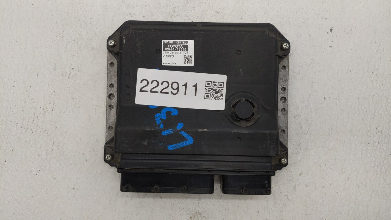 2011 Toyota Prius PCM Engine Control Computer ECU ECM PCU OEM P/N:89661-47390 89681-47211 Fits OEM Used Auto Parts - Oemused