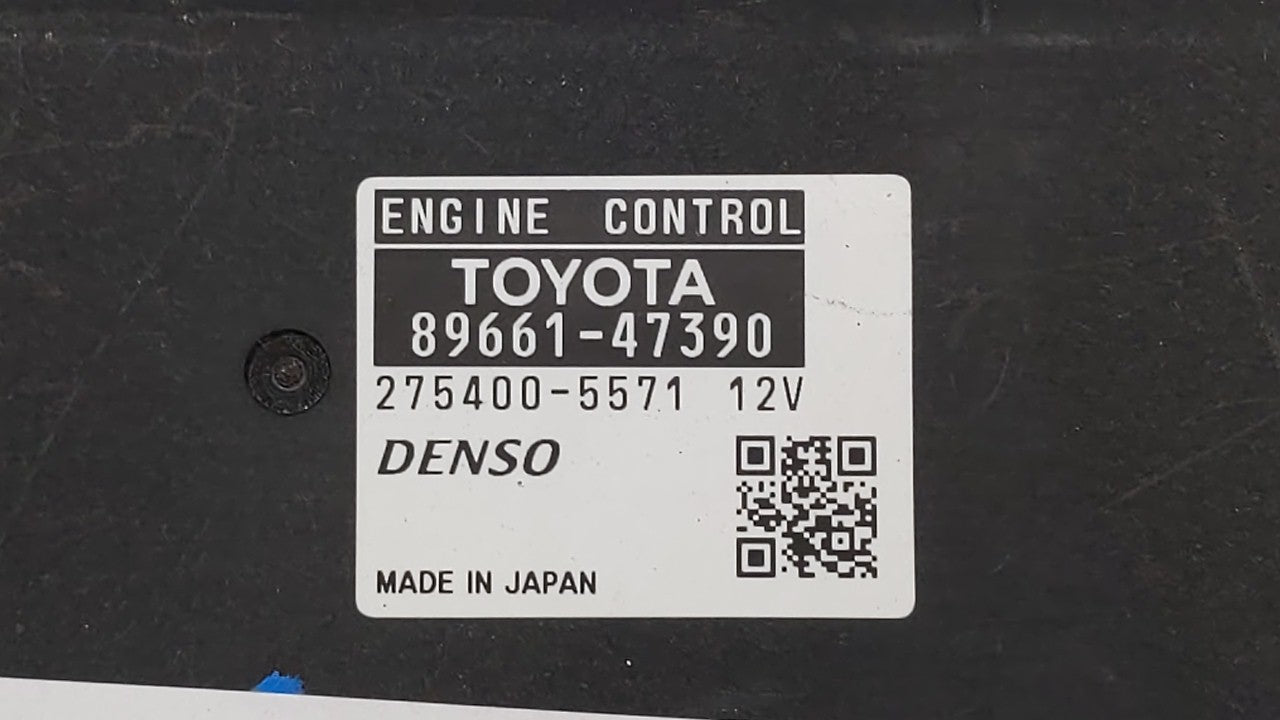 2011 Toyota Prius PCM Engine Control Computer ECU ECM PCU OEM P/N:89661-47390 89681-47211 Fits OEM Used Auto Parts - Oemused