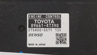2011 Toyota Prius PCM Engine Control Computer ECU ECM PCU OEM P/N:89661-47390 89681-47211 Fits OEM Used Auto Parts - Oemused
