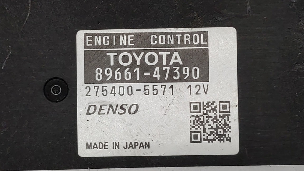 2011 Toyota Prius PCM Engine Control Computer ECU ECM PCU OEM P/N:89661-47390 89681-47211 Fits OEM Used Auto Parts - Oemused