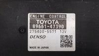 2011 Toyota Prius PCM Engine Control Computer ECU ECM PCU OEM P/N:89661-47390 89681-47211 Fits OEM Used Auto Parts - Oemused