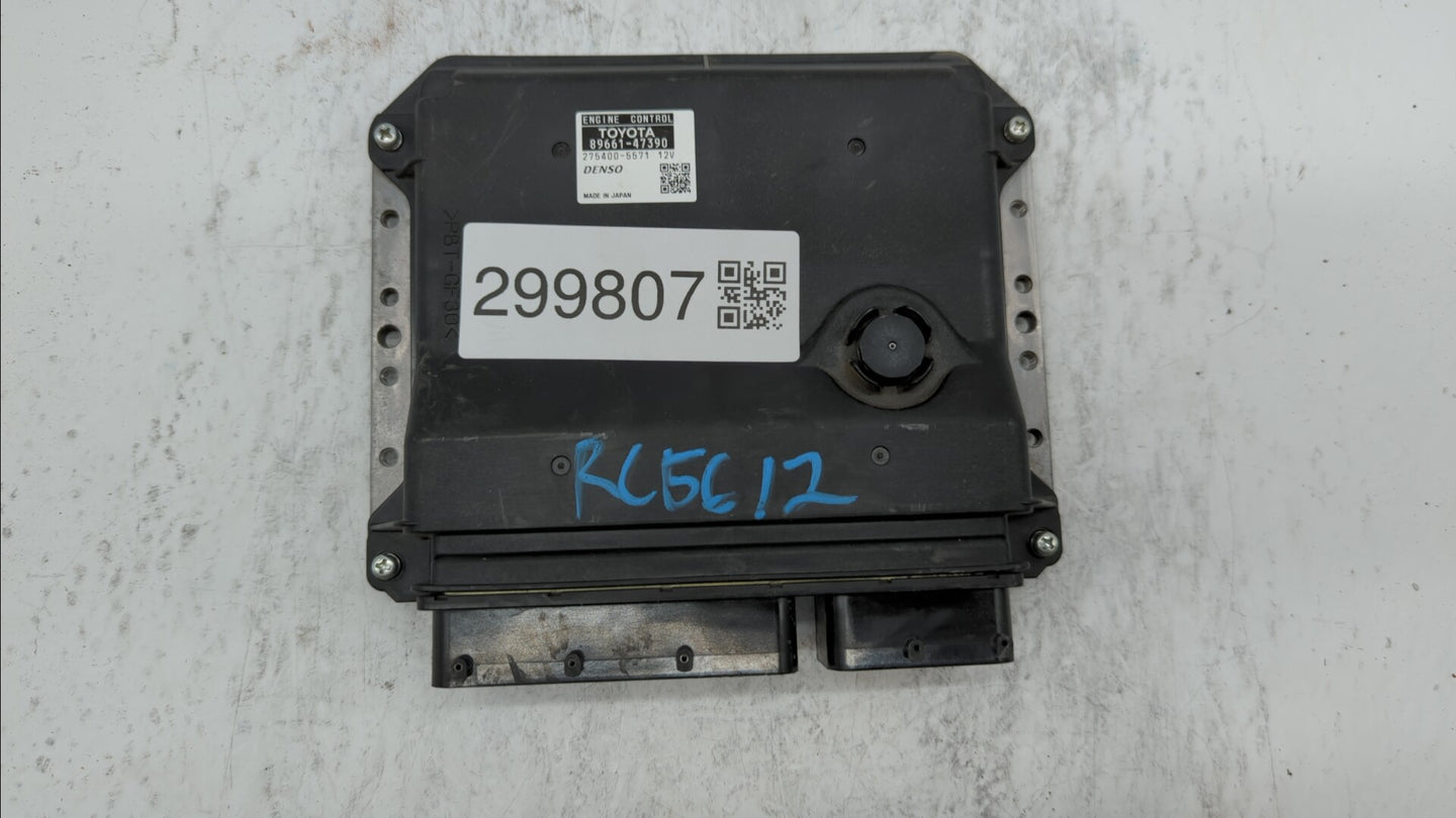 2011 Toyota Prius PCM Engine Control Computer ECU ECM PCU OEM P/N:89661-47390 89681-47211 Fits OEM Used Auto Parts - Oemused