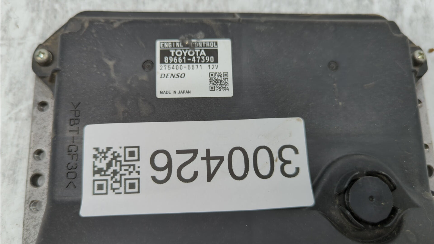 2011 Toyota Prius PCM Engine Control Computer ECU ECM PCU OEM P/N:89661-47390 89681-47211 Fits OEM Used Auto Parts - Oemused