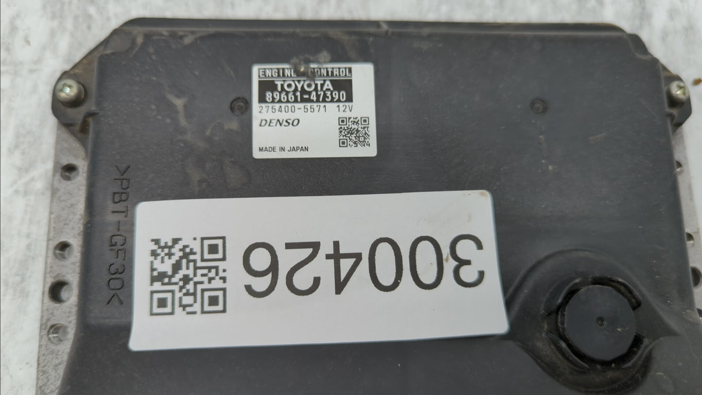 2011 Toyota Prius PCM Engine Control Computer ECU ECM PCU OEM P/N:89661-47390 89681-47211 Fits OEM Used Auto Parts - Oemused