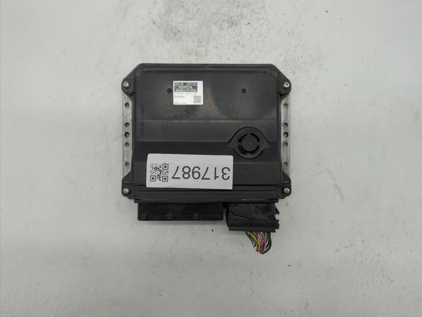 2011 Toyota Prius PCM Engine Control Computer ECU ECM PCU OEM P/N:89661-47390 89681-47211 Fits OEM Used Auto Parts - Oemused