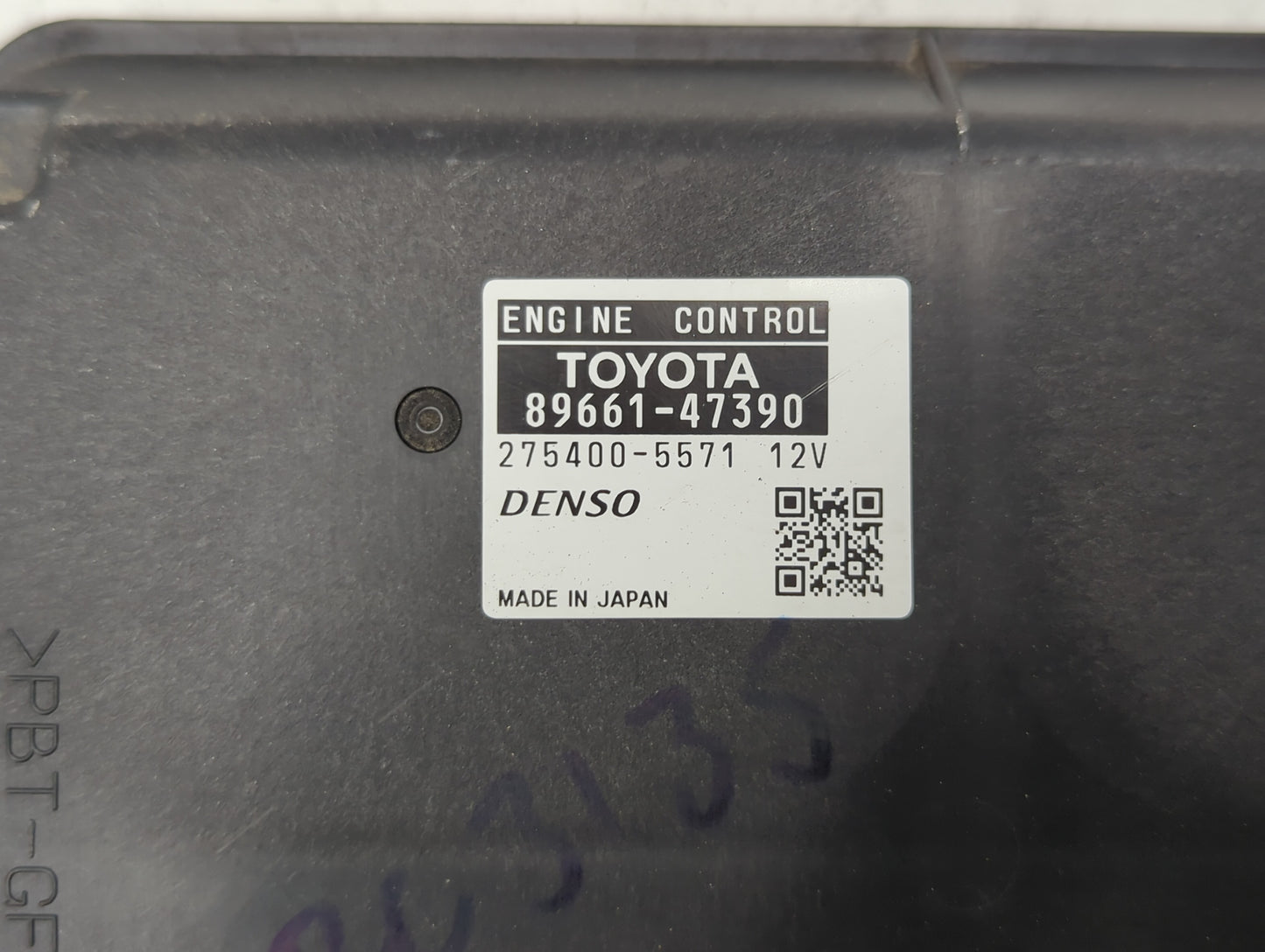 2011 Toyota Prius PCM Engine Control Computer ECU ECM PCU OEM P/N:89661-47390 89681-47211 Fits OEM Used Auto Parts - Oemused