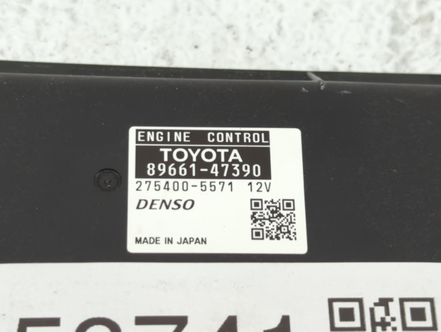 2011 Toyota Prius PCM Engine Control Computer ECU ECM PCU OEM P/N:89661-47390 89681-47211 Fits OEM Used Auto Parts - Oemused